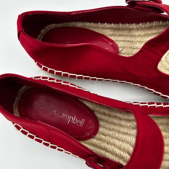 Jeffrey Campbell Ariel Mary Jane Esapdrille Flats Size 8.5 Women's - Picture 3 of 5